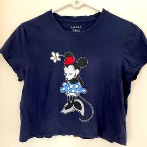 Minnie Mouse crop top (Aritzia)💜